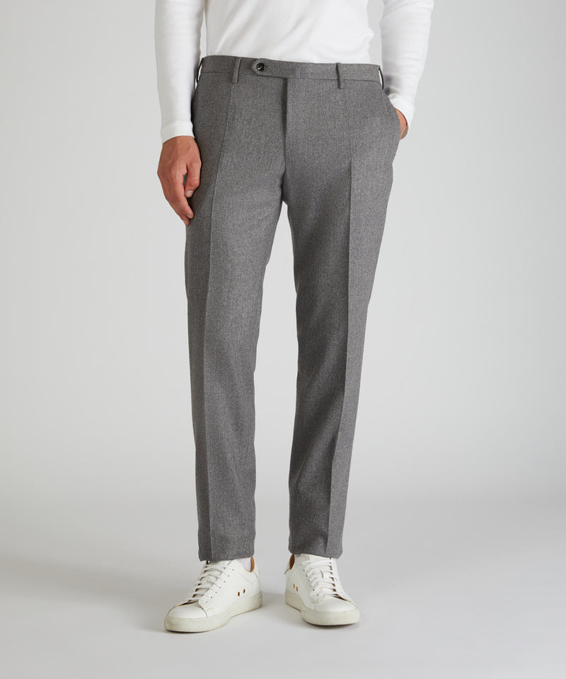 Slowear Pantalone slim fit in flanella di lana e cashmere Latest stili