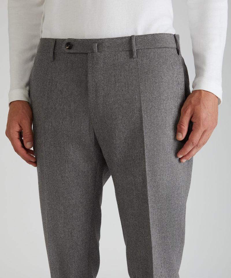 Slowear Pantalone slim fit in flanella di lana e cashmere Latest stili
