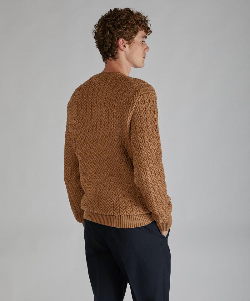 Slowear Girocollo slim fit in lana merinos Nuova