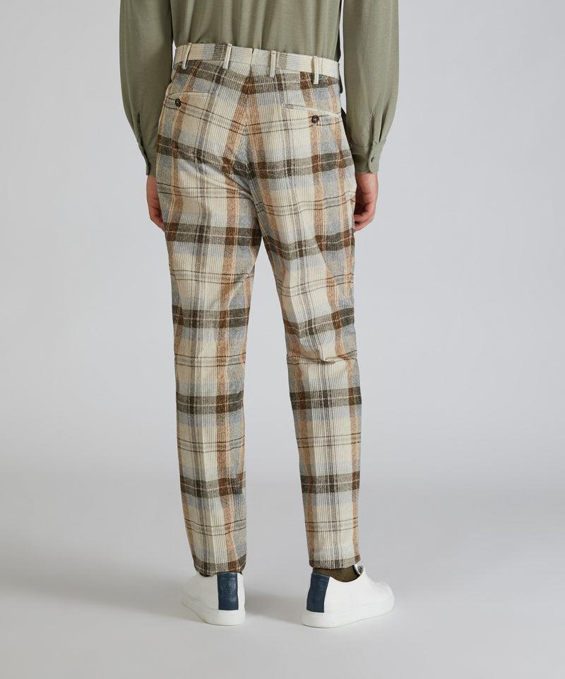 Slowear Pantaloni tapered fit in velluto a coste Italy