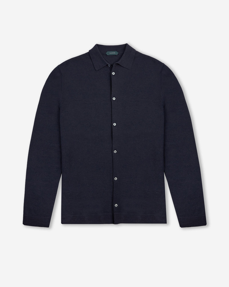 Slowear Camicia slim fit in Flexwool certificato Italia