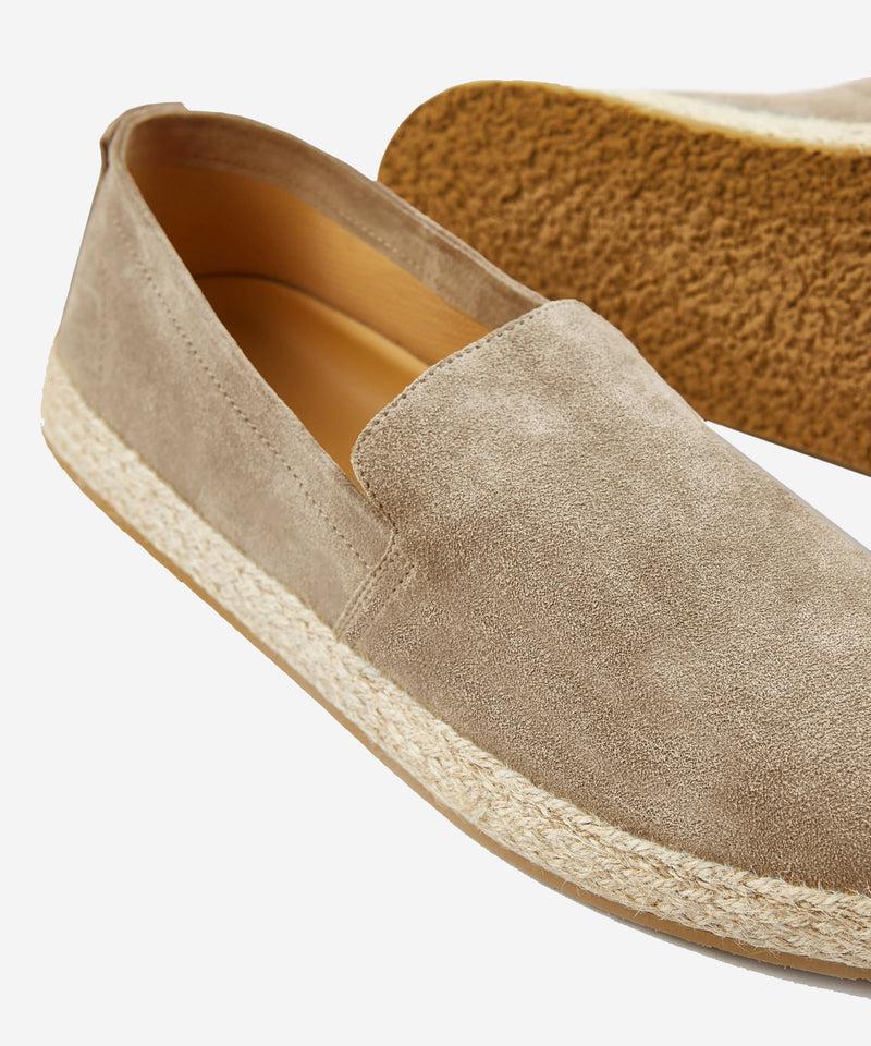 Slowear Espadrillas in pelle di vitello suede Qualità