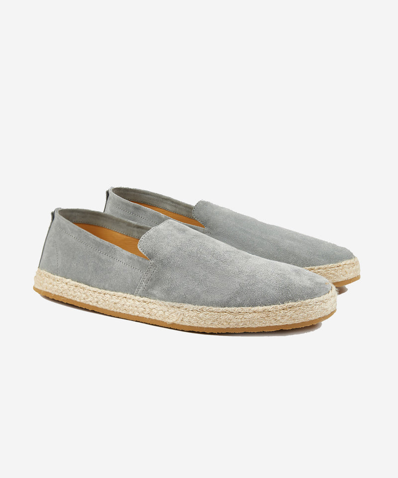 Slowear Espadrillas in pelle di vitello suede Promozione