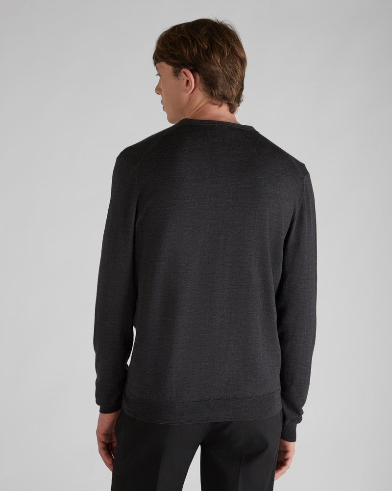 Slowear Cardigan slim fit in Flexwool certificato Spedizione Gratuita