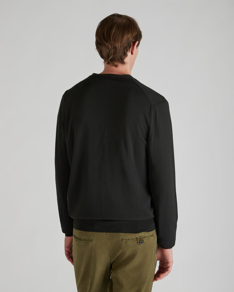 Slowear Cardigan slim fit in Flexwool certificato Pezzi Unici