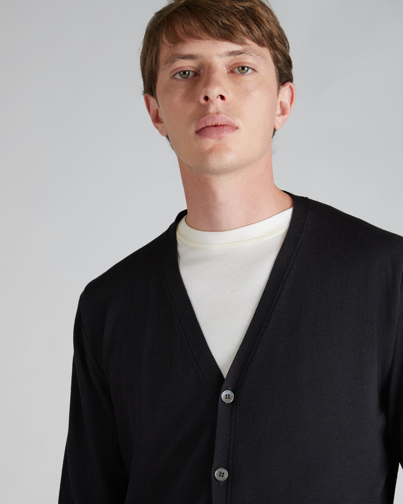 Slowear Cardigan slim fit in Flexwool certificato Qualità Garantita