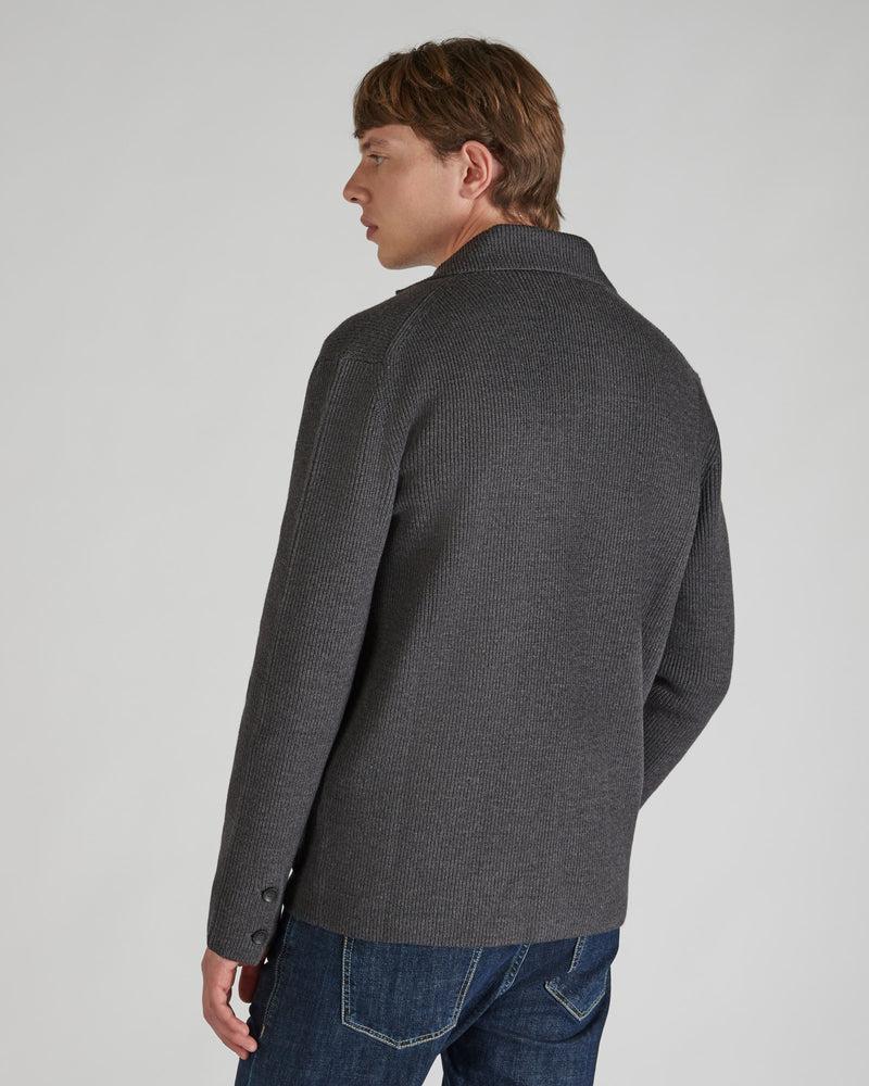 Slowear Giacca slim fit in lana merinos certificata a costa Negozi Online