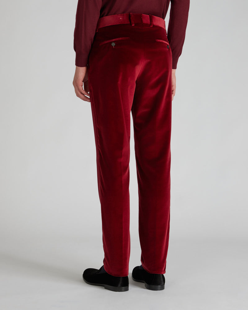 Slowear Pantalone tapered fit in velluto Acquista Ora