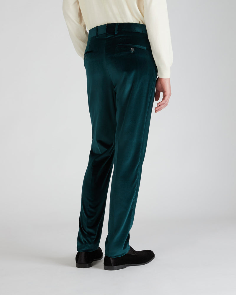 Slowear Pantalone tapered fit in velluto Consegna Veloce
