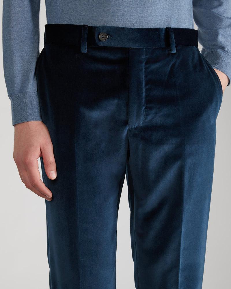 Slowear Pantalone tapered fit in velluto Promozione Limitata