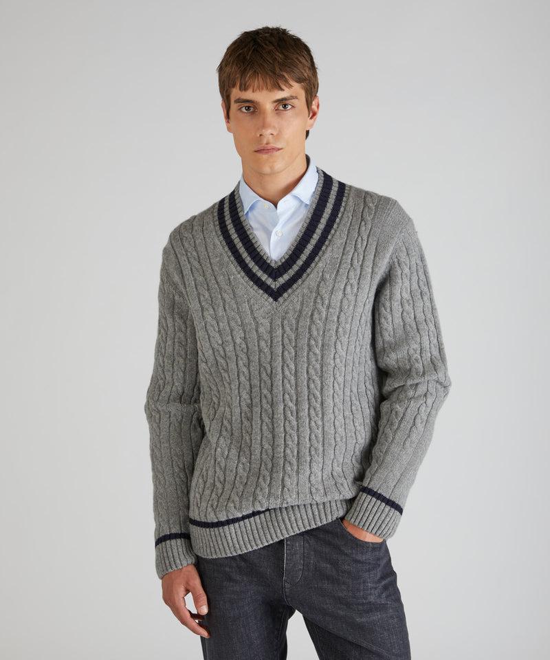 Slowear Maglia con scollo a V in lana Geelong Online