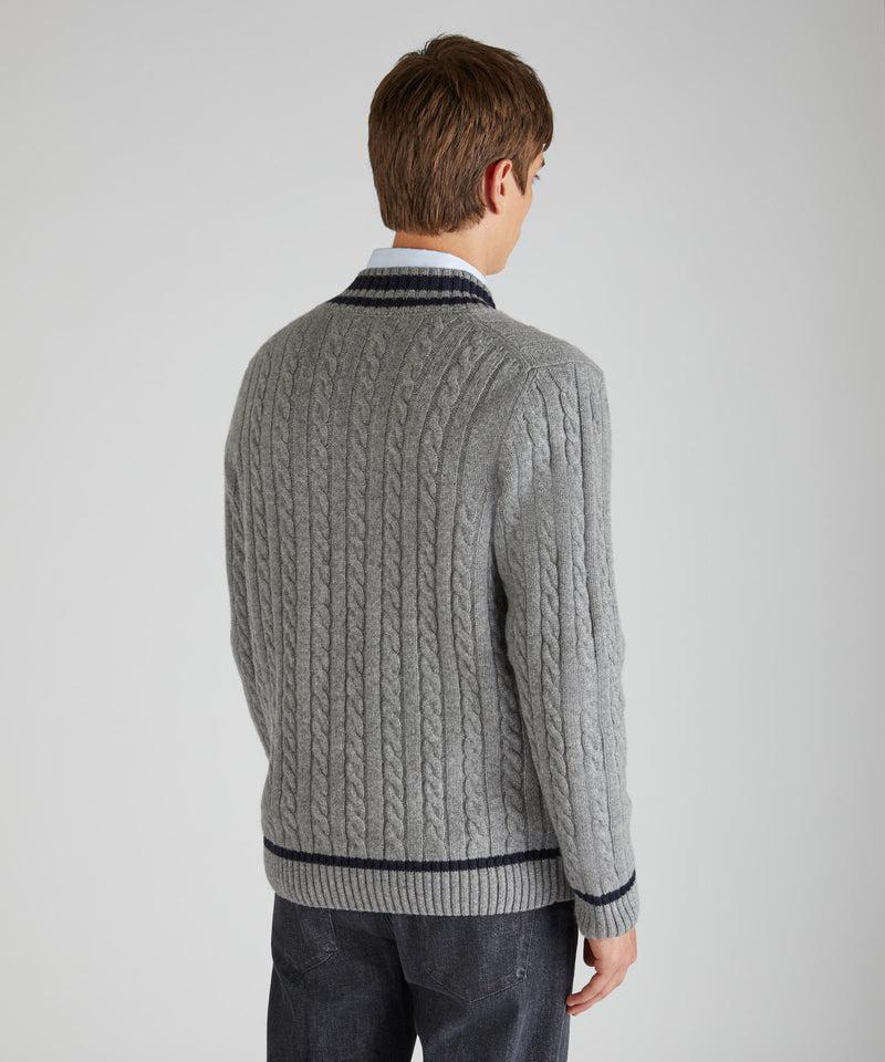 Slowear Maglia con scollo a V in lana Geelong Online