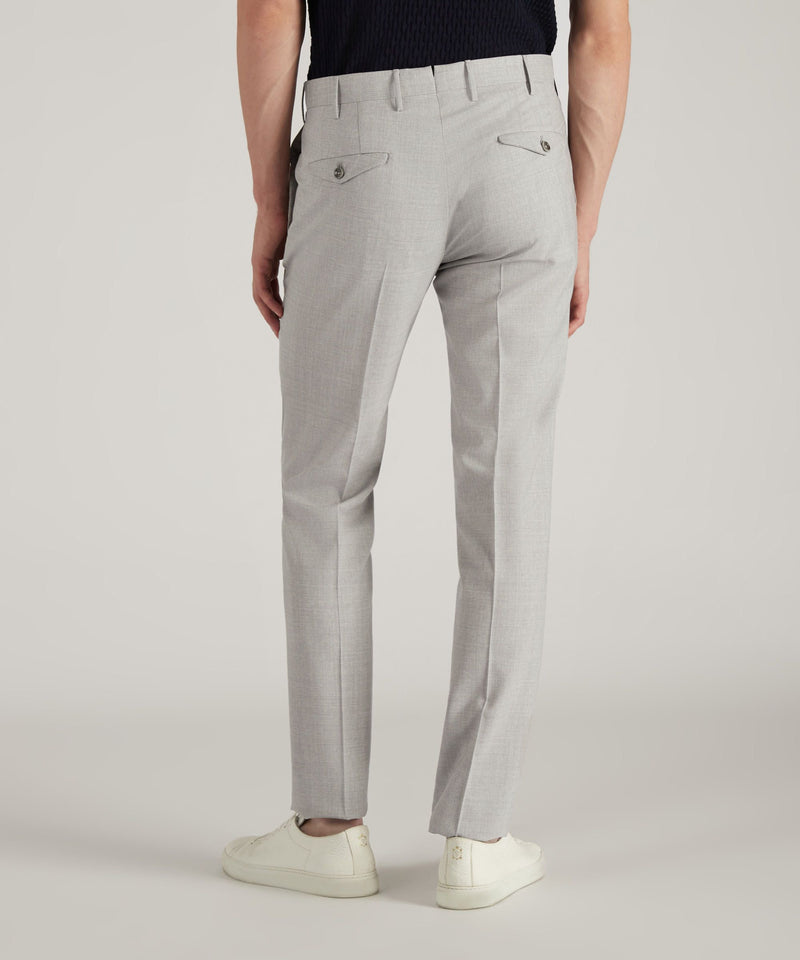 Slowear Pantalone slim fit in lana tropical certificata In Vendita