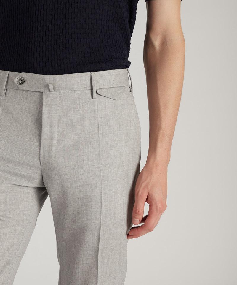 Slowear Pantalone slim fit in lana tropical certificata In Vendita
