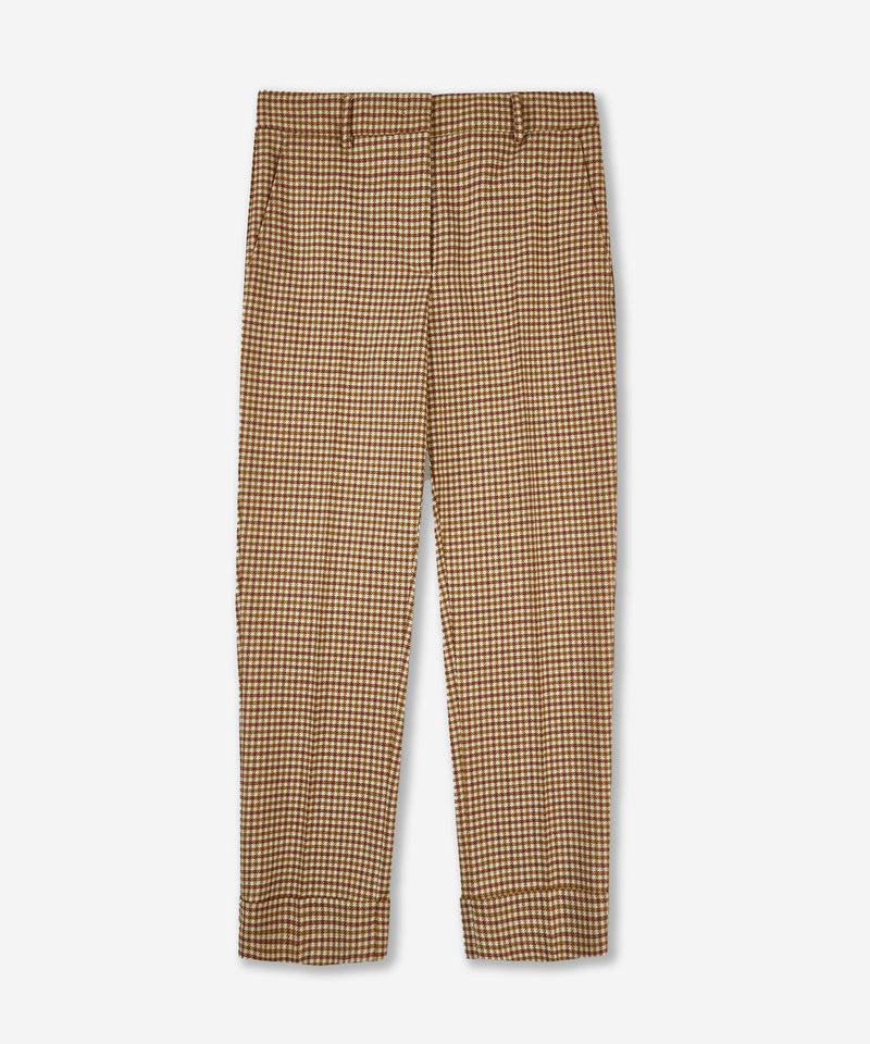 Slowear Pantalone regular fit in flanella In Saldo