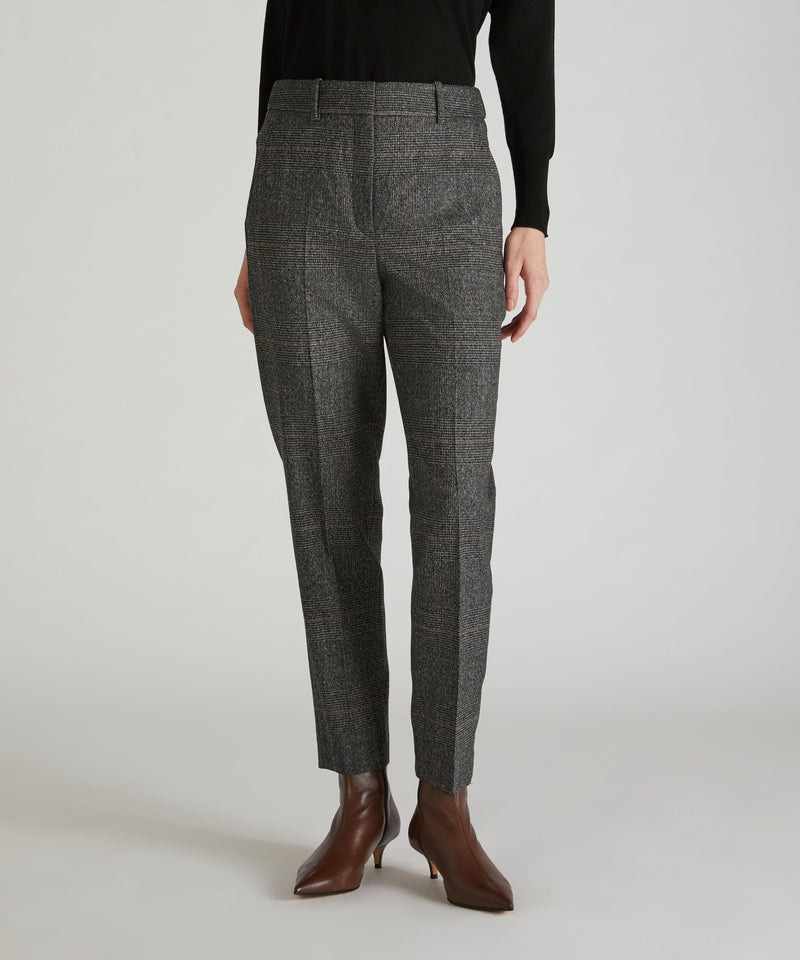 Slowear Pantalone regular fit in flanella Moda