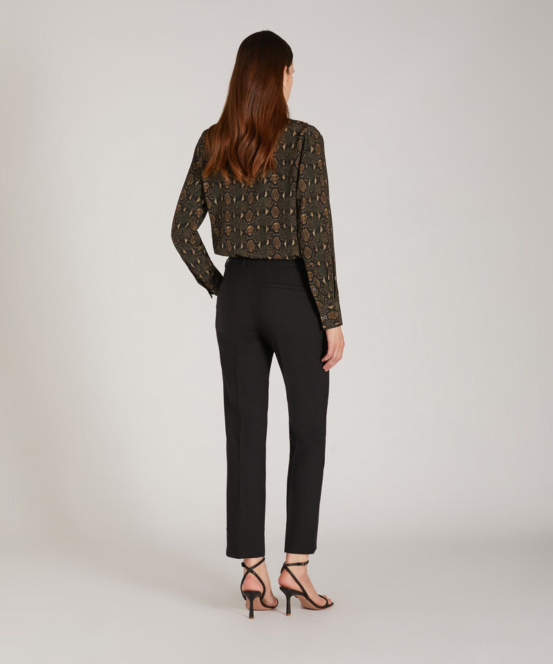 Slowear Pantalone slim fit in lana bistretch certificata 2025