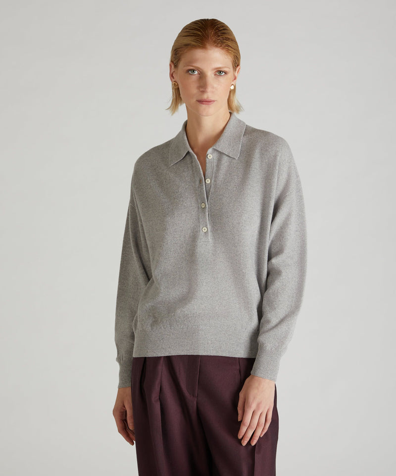 Slowear Polo over in lana e cashmere Italia