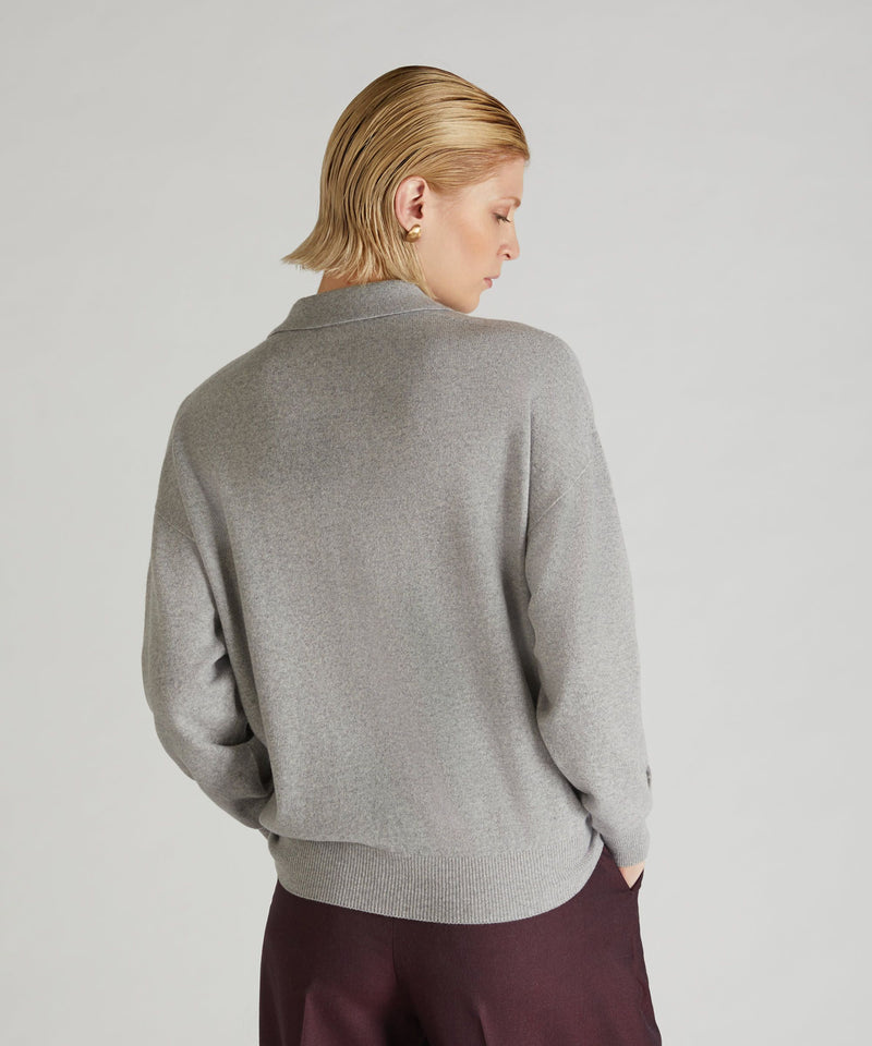 Slowear Polo over in lana e cashmere Italia