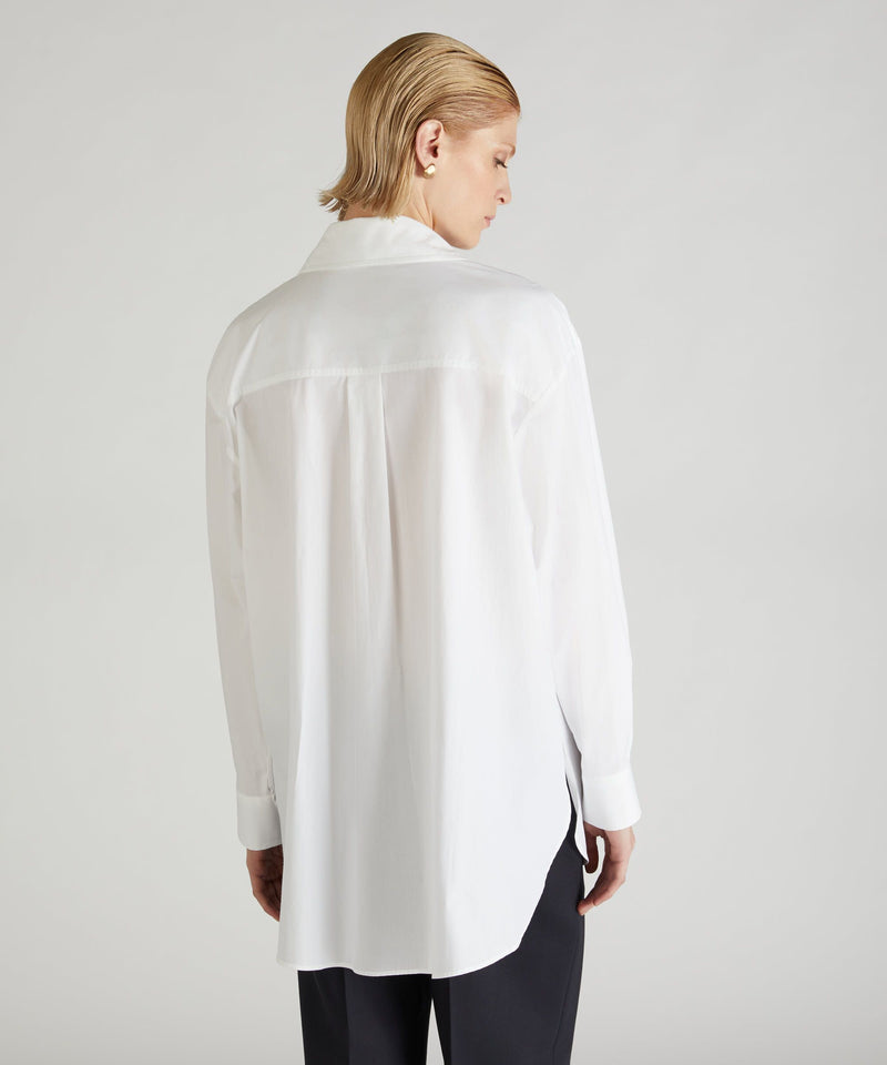 Slowear Camicia regular fit in popeline di cotone Pezzi Unici