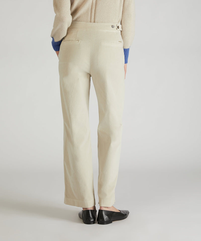 Slowear Pantalone regular fit in velluto Qualità Garantita