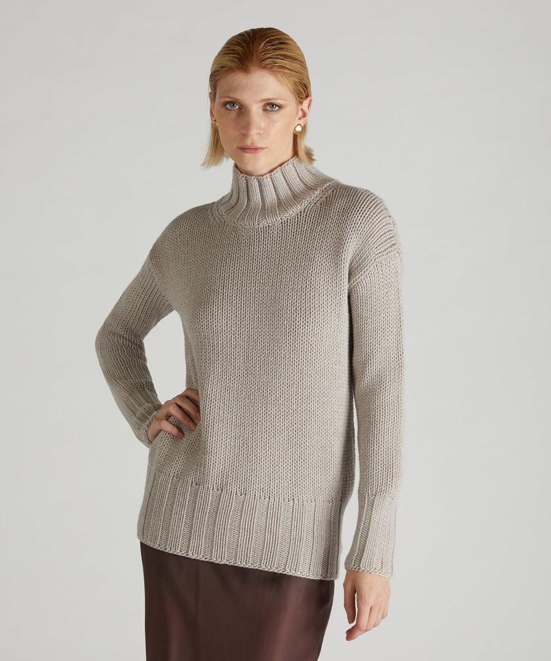 Slowear Lupetto slim fit in lana Negozio
