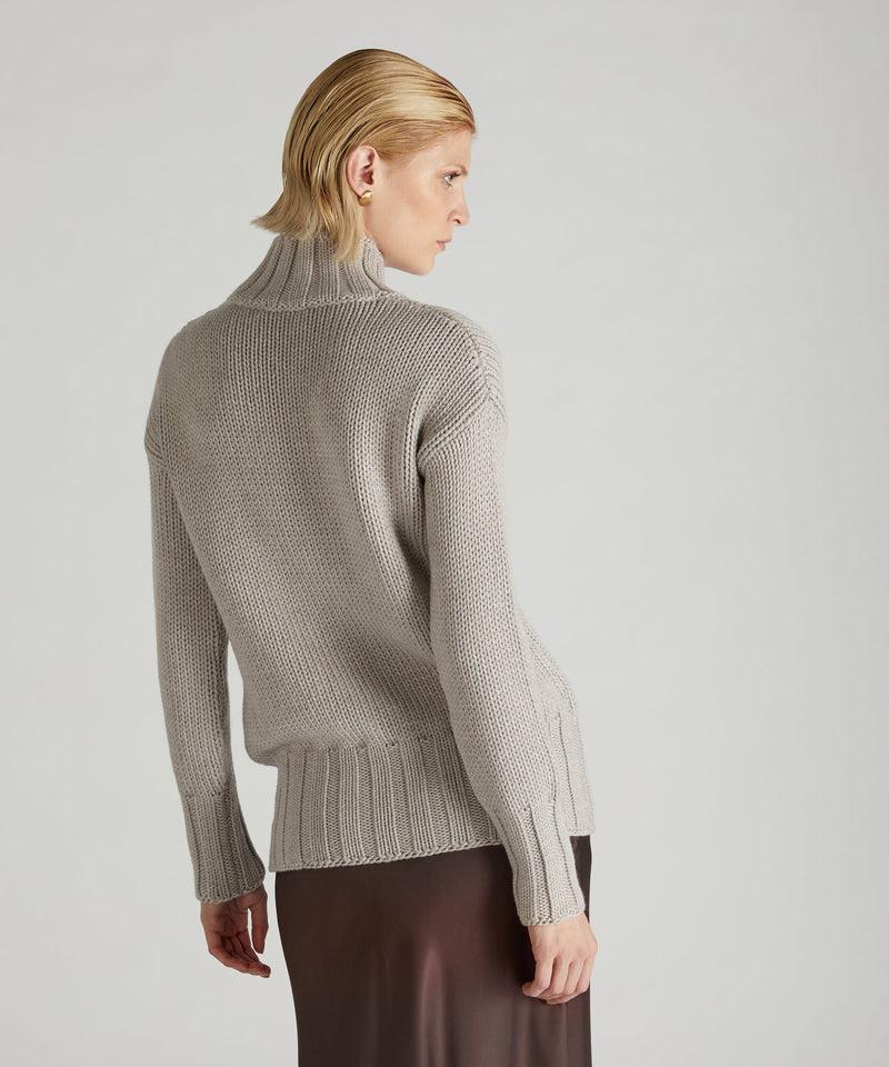 Slowear Lupetto slim fit in lana Negozio