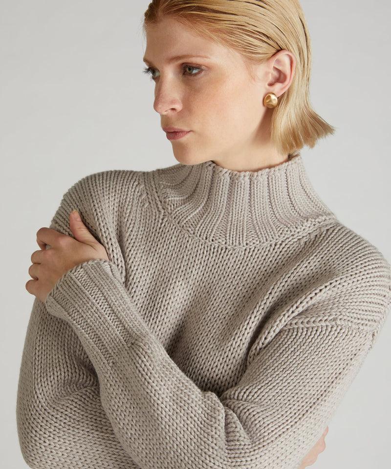 Slowear Lupetto slim fit in lana Negozio