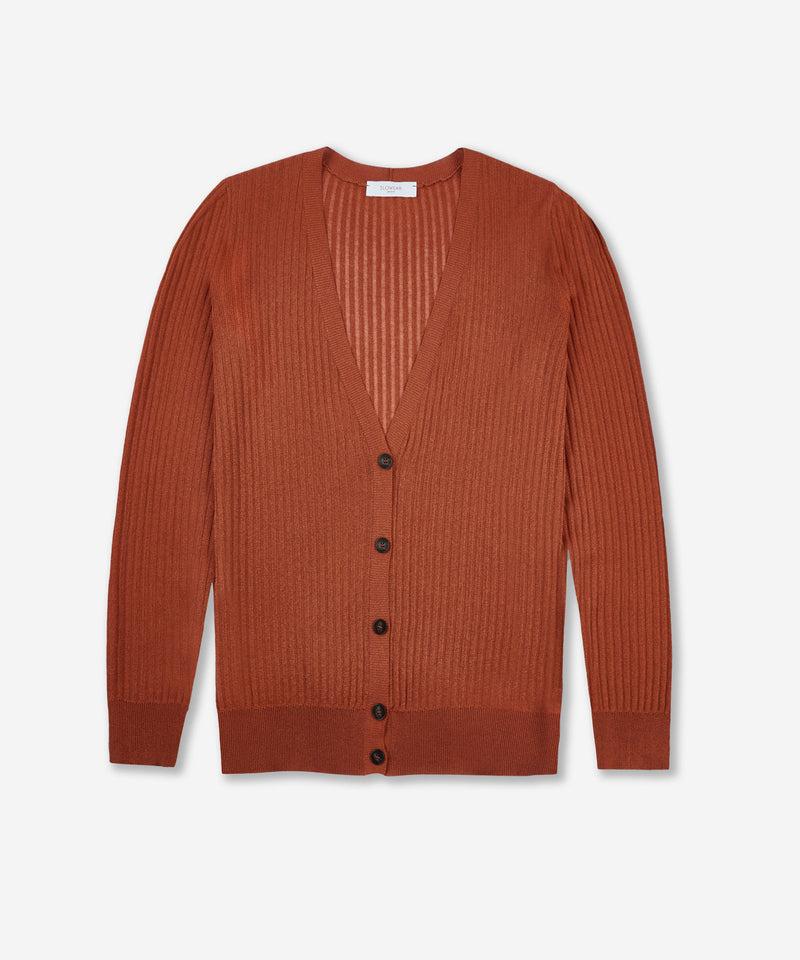 Slowear Cardigan regular fit in viscosa Affare Del Giorno