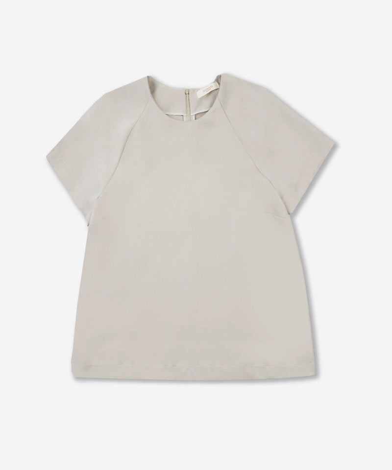 Slowear Camicia wide fit in lyocell Sottocosto