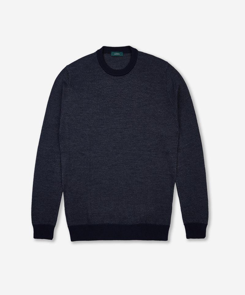 Slowear Girocollo slim fit in lana merinos In Vendita
