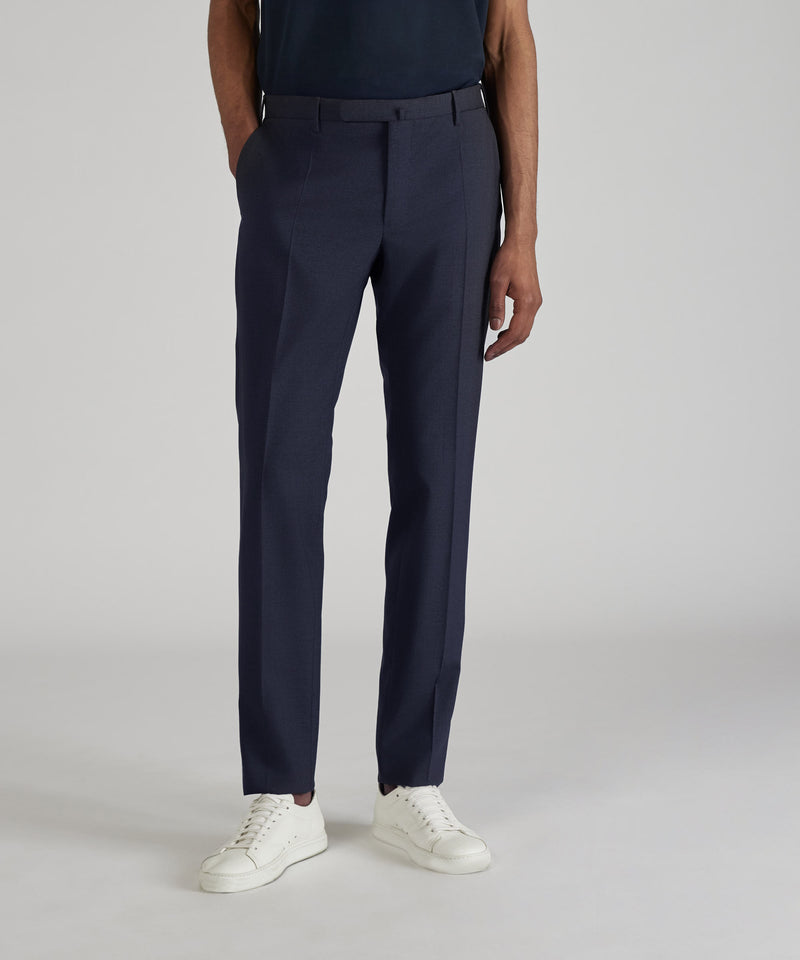Slowear Pantalone slim fit in lana tropical Vendita Economica