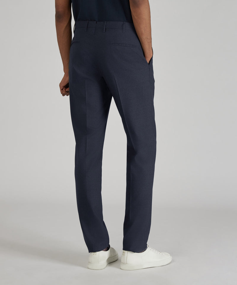 Slowear Pantalone slim fit in lana tropical Vendita Economica