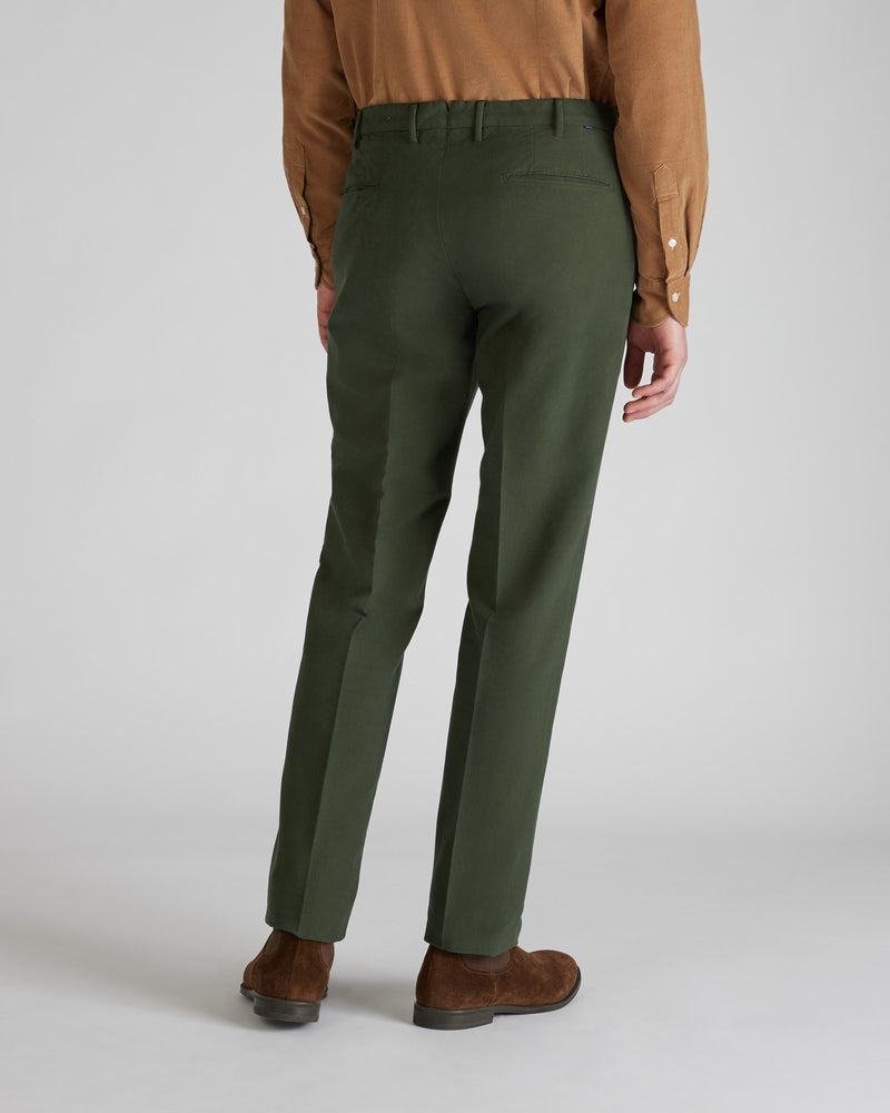 Slowear Pantalone slim fit in doeskin Offerta Giorno del Papà