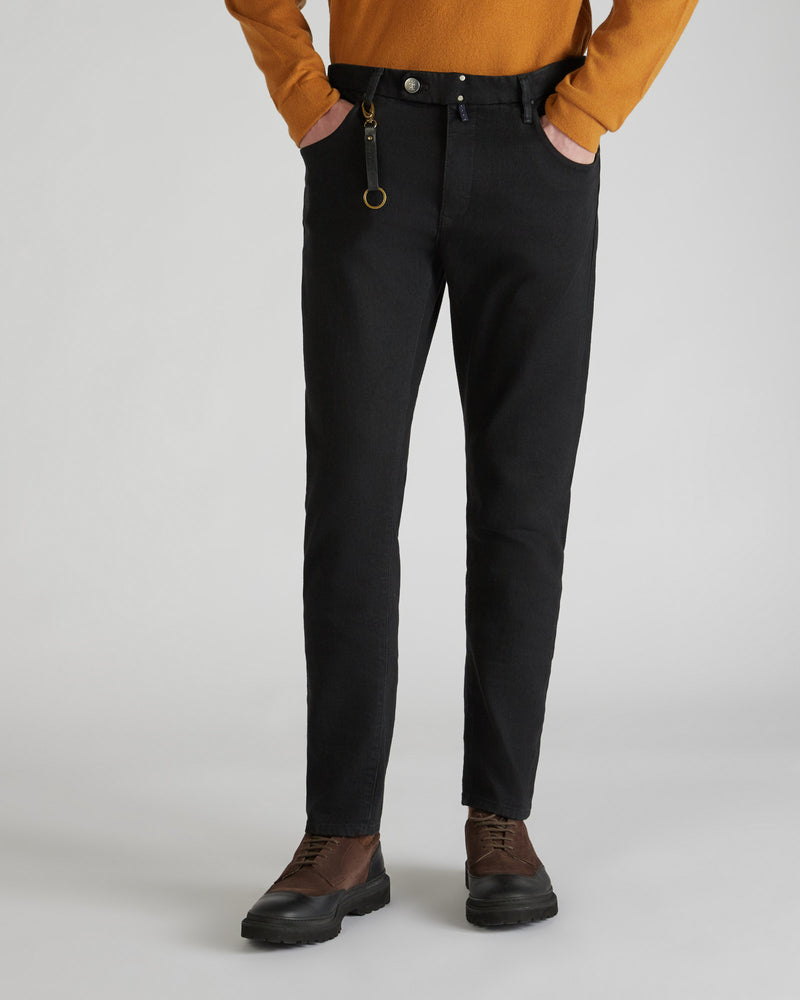 Slowear Pantalone sartoriale in denim stretch Negozio