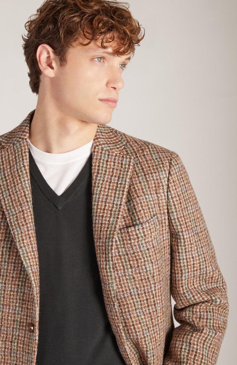 Slowear Maglia scollo a V slim fit in Flexwool certificato Nuova
