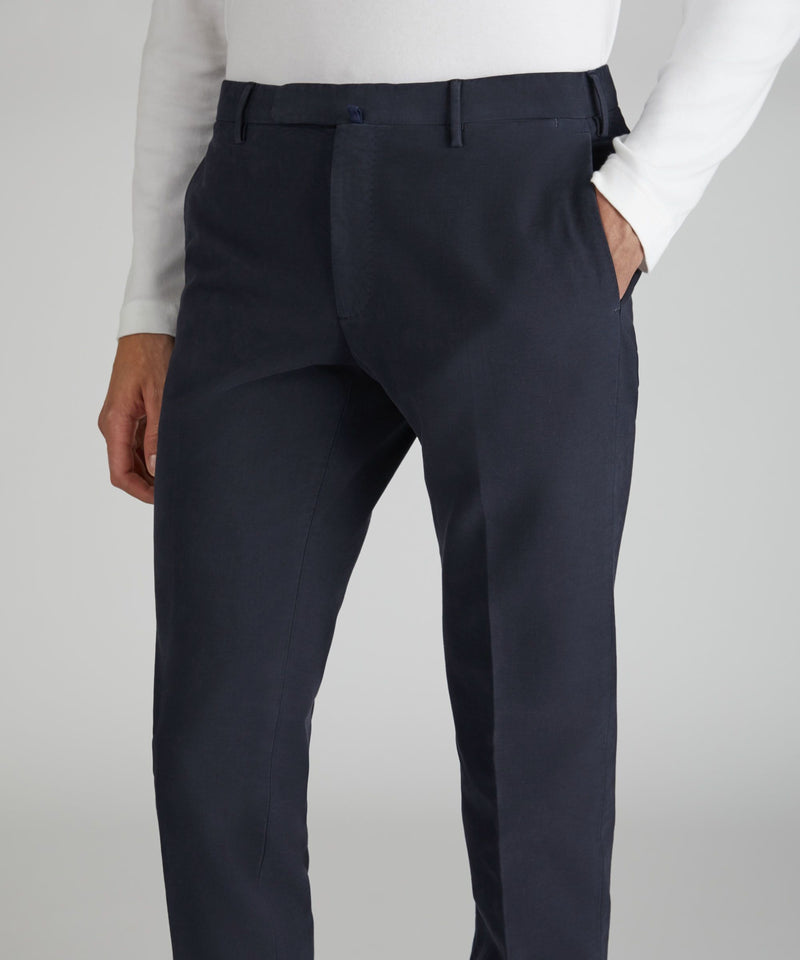 Slowear Pantalone slim fit in doeskin Italia