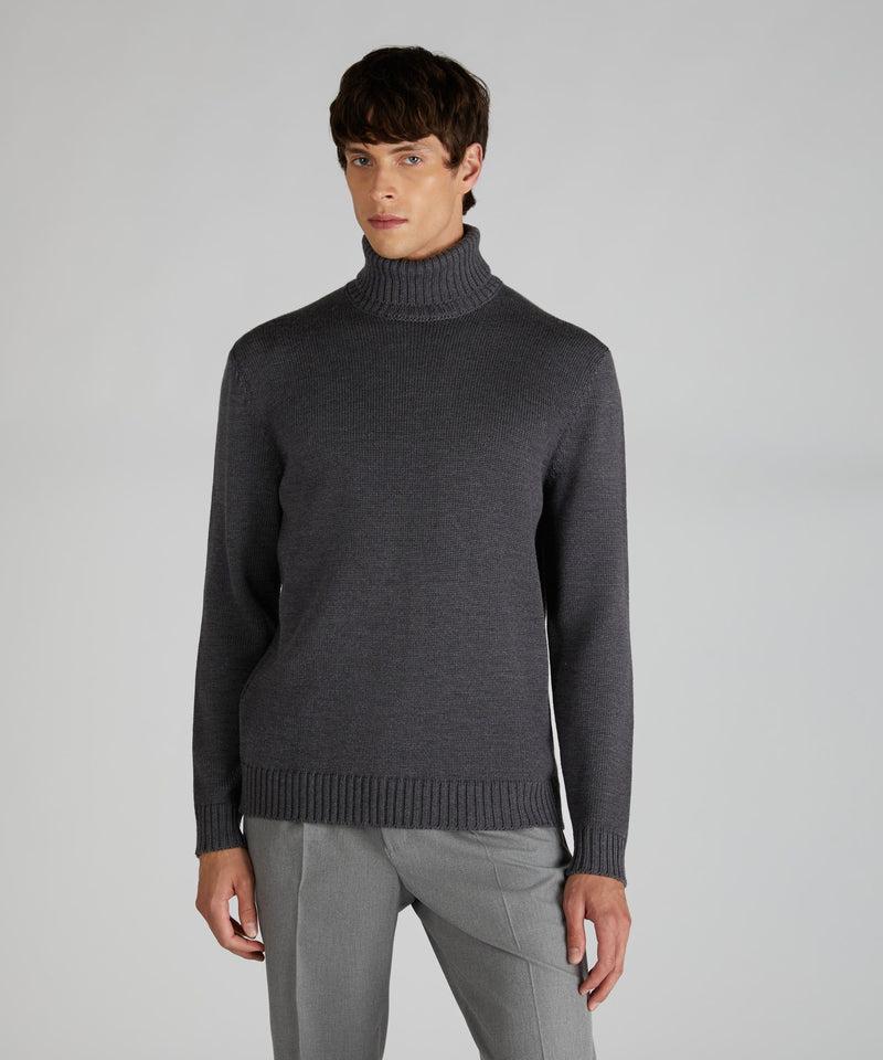 Slowear Dolcevita slim fit in lana merinos Negozi Online