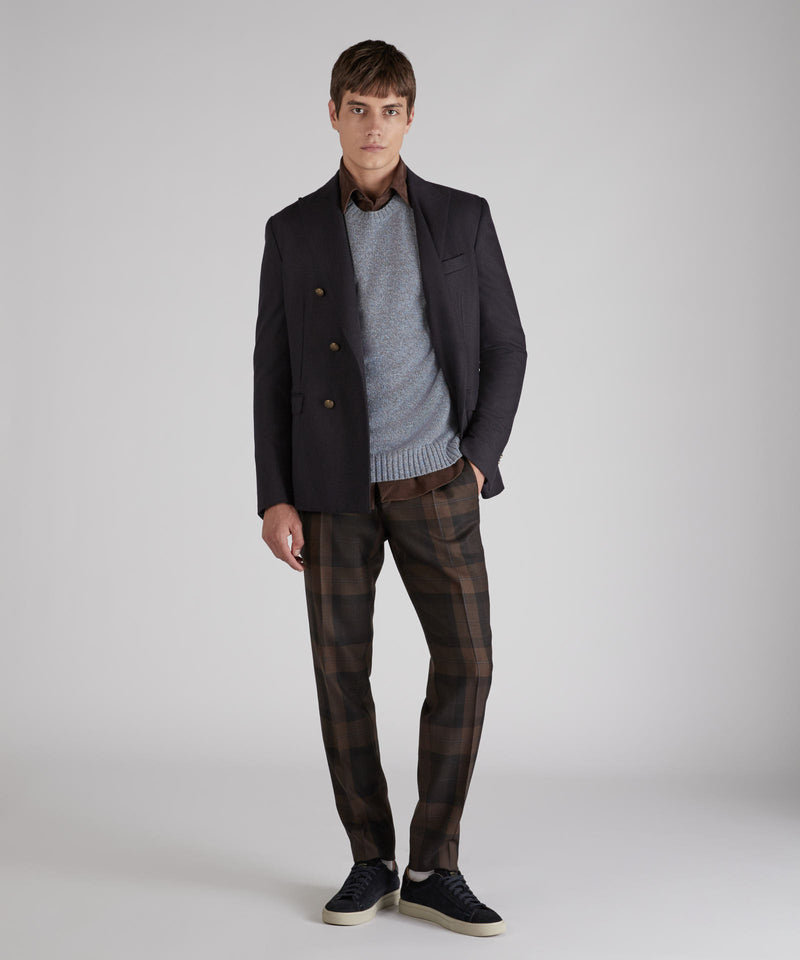 Slowear Girocollo slim fit in lana Geelong Acquista Ora
