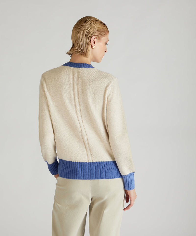 Slowear Girocollo over in lana e Angora Presa