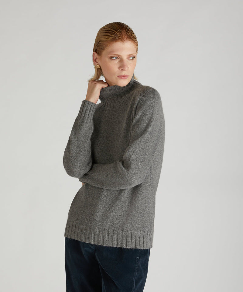 Slowear Dolcevita regular fit in lana e Angora Outlet