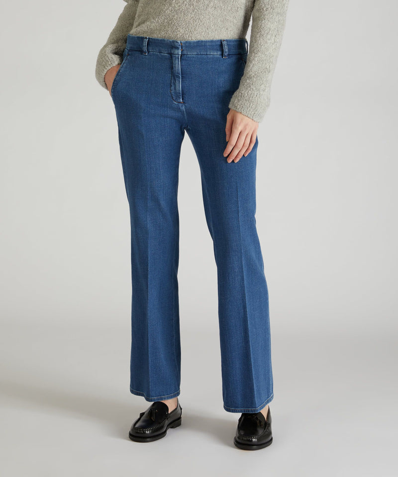 Slowear Pantalone slim fit in denim In Vendita