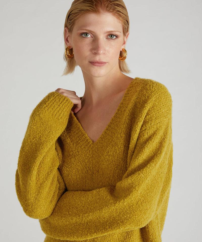 Slowear Maglia over in bouclé di lana e Alpaca Offerte