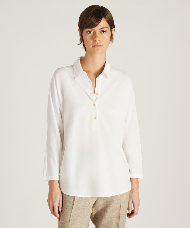 Slowear Polo regular fit in IceCotton organico Vendita Economica