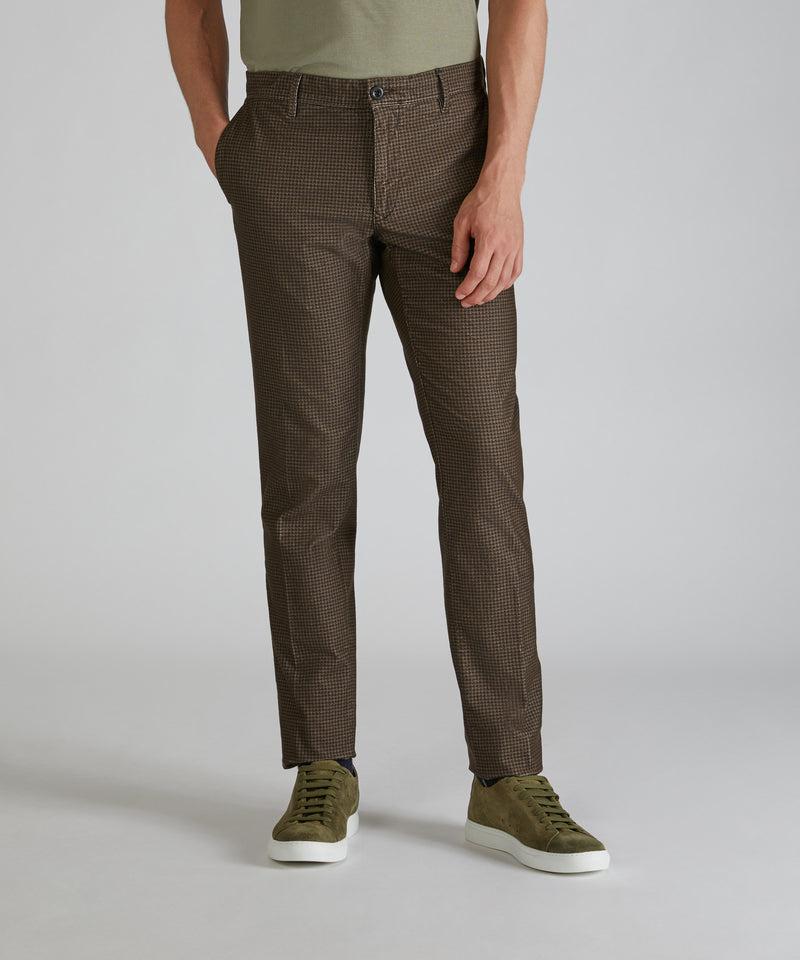 Slowear Pantalone slim fit in fustagno di cotone Qualità Garantita