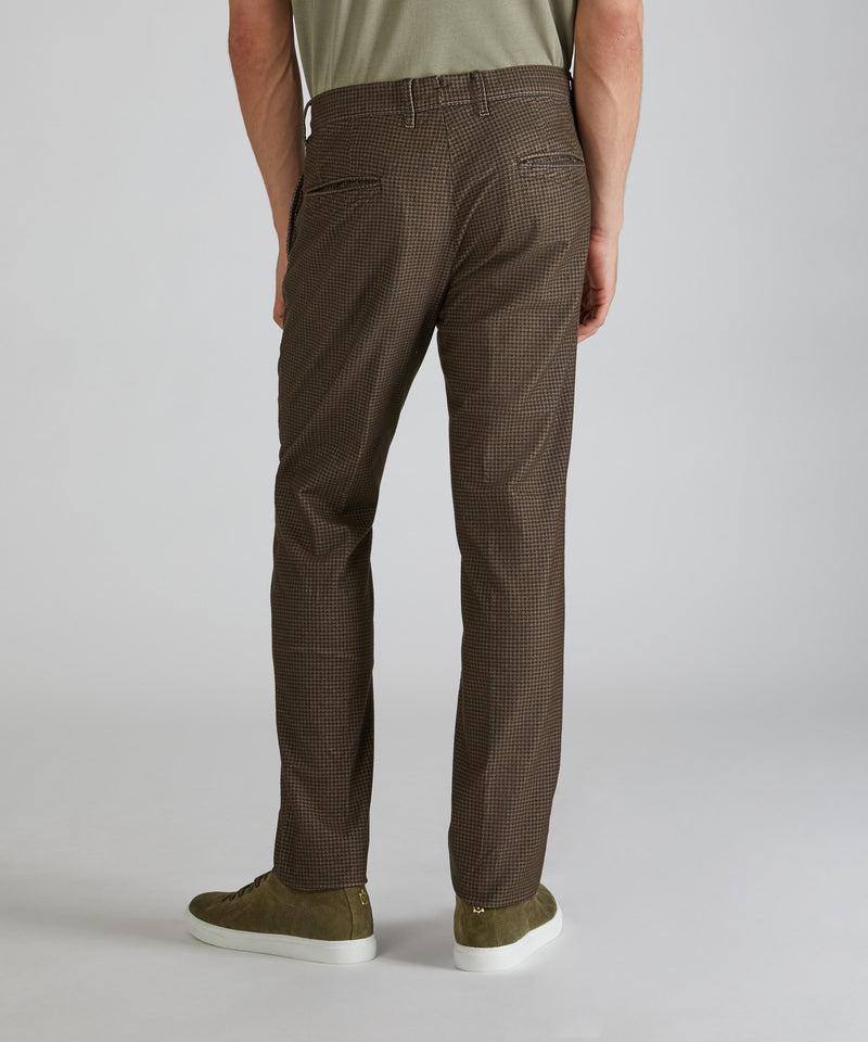 Slowear Pantalone slim fit in fustagno di cotone Qualità Garantita