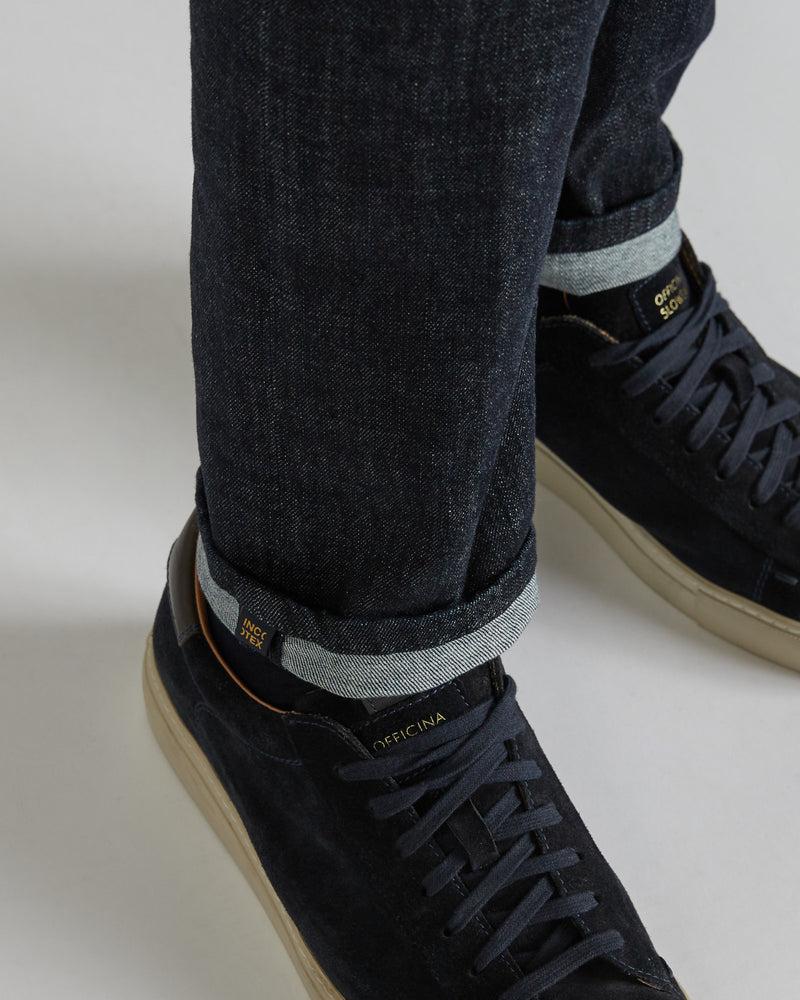 Slowear Pantalone sartoriale in denim stretch Pezzi Unici