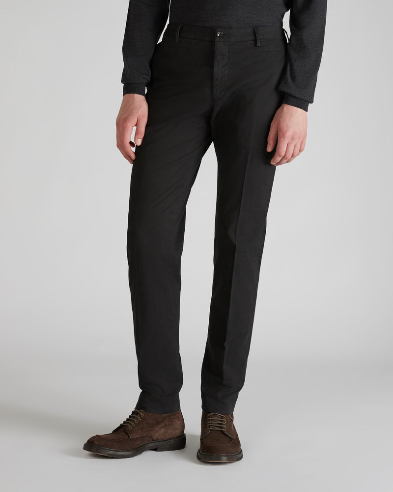 Slowear Pantalone tapered fit in tricocell certificato Promozione Limitata