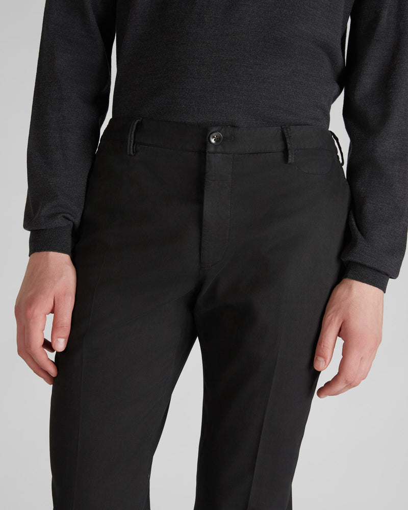 Slowear Pantalone tapered fit in tricocell certificato Promozione Limitata