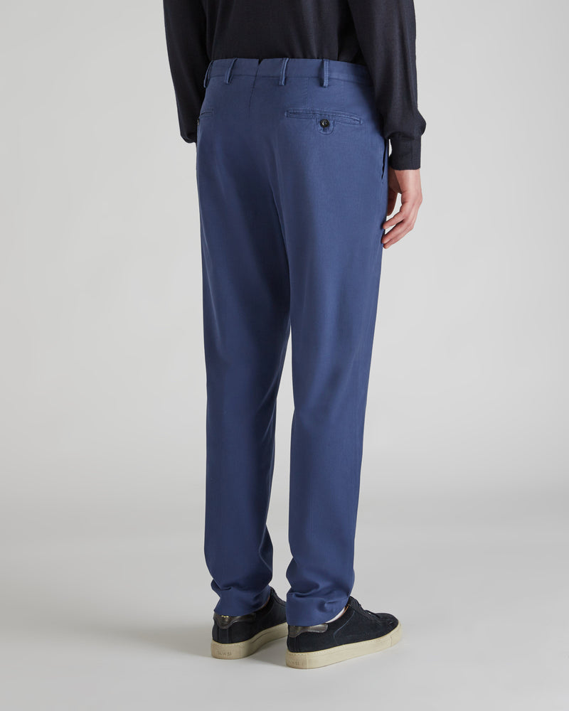 Slowear Pantalone tapered fit in tricocell certificato Prezzo Ridotto